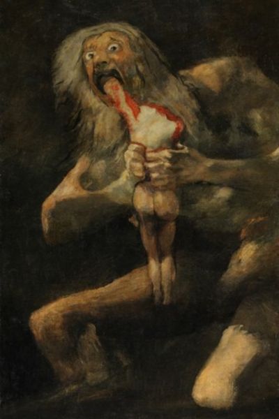 saturno devorando a un hijo francisco de goya museo prado madrid