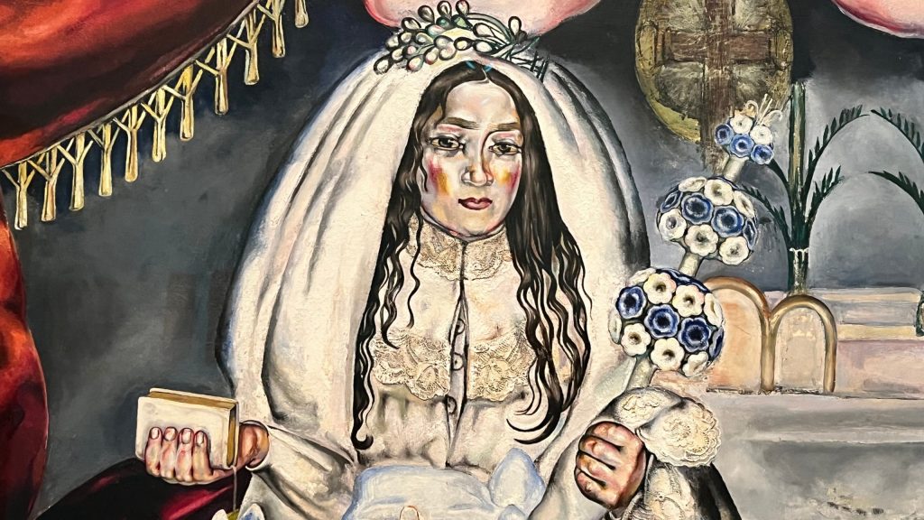 Detalle de La comulgante. María Blanchard. Museo Reina Sofía. TGYN