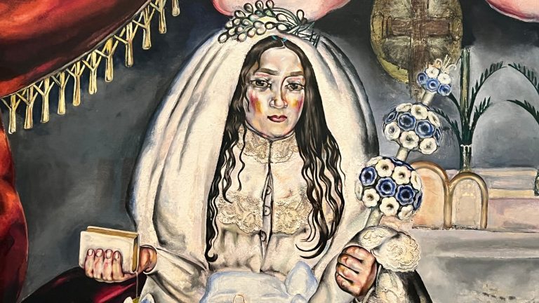 Detalle de La comulgante. María Blanchard. Museo Reina Sofía. TGYN