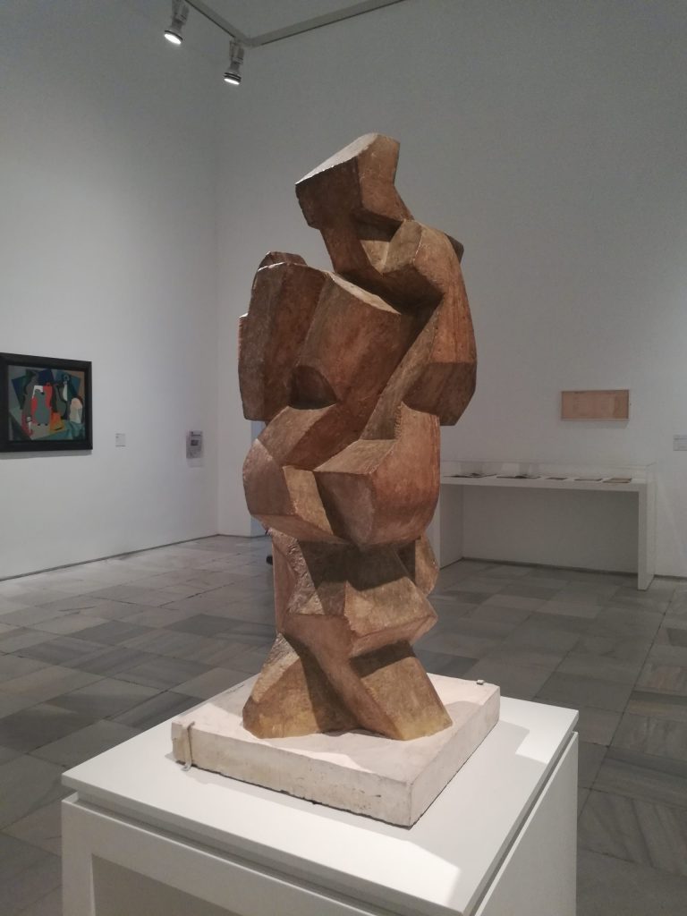 Lipchitz, "Marinero con guitarra", Museo Reina Sofía. foto de TGYN
