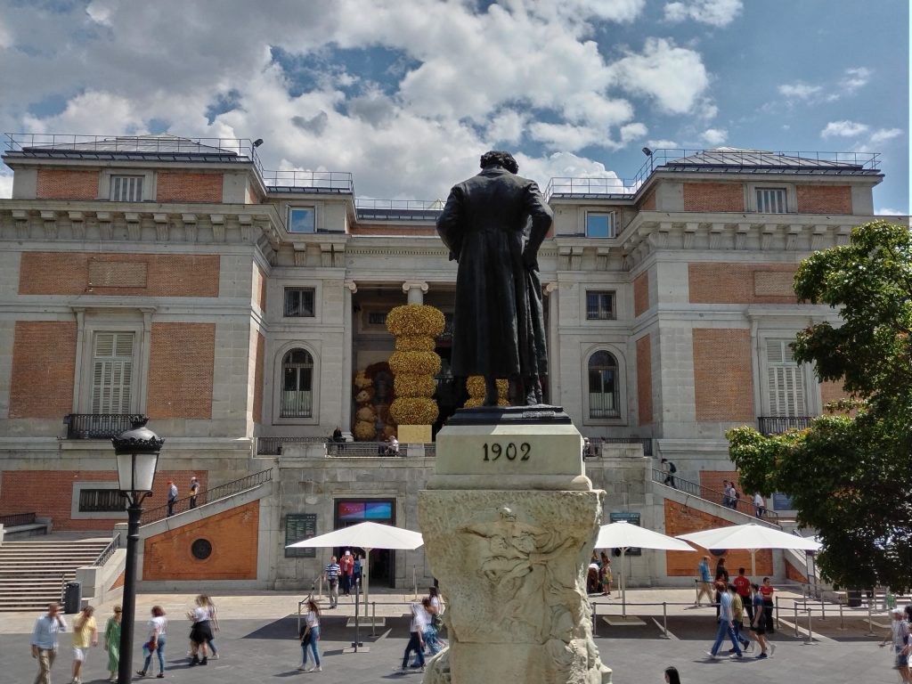 La estatua de Goya, nuestro punto de encuentro