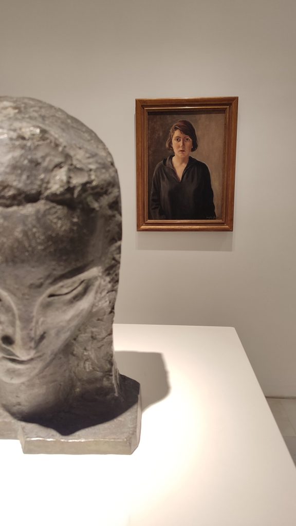 Self-portrait, by the painter Ángeles Santos. Reina Sofía Museum. Pict. TGYN