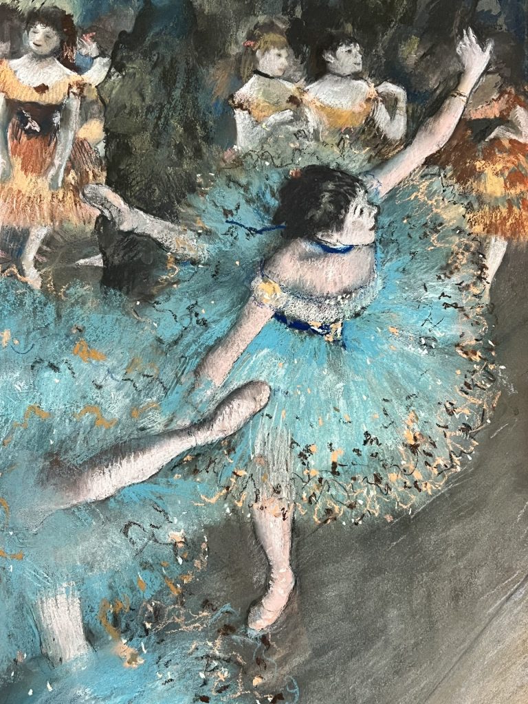 "Swaying Dancer" Edgar Degas. Thyssen Museum. The guides you need