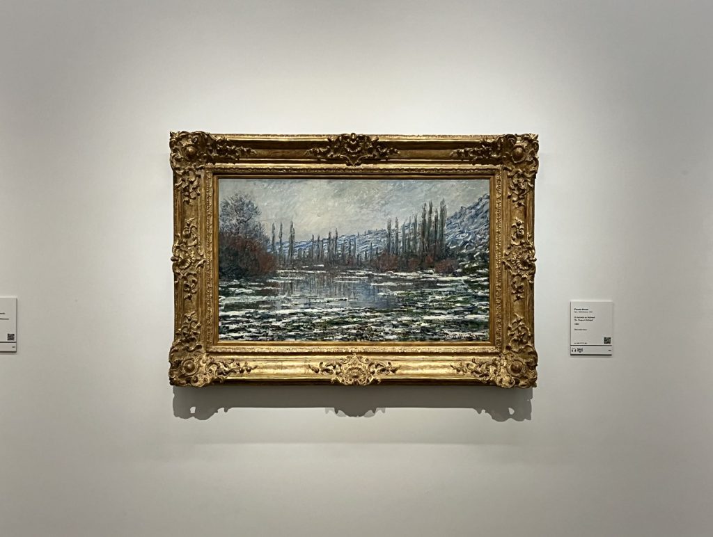 "Deshielo en Véthueil". Monet. Museo Thyssen. TGYN