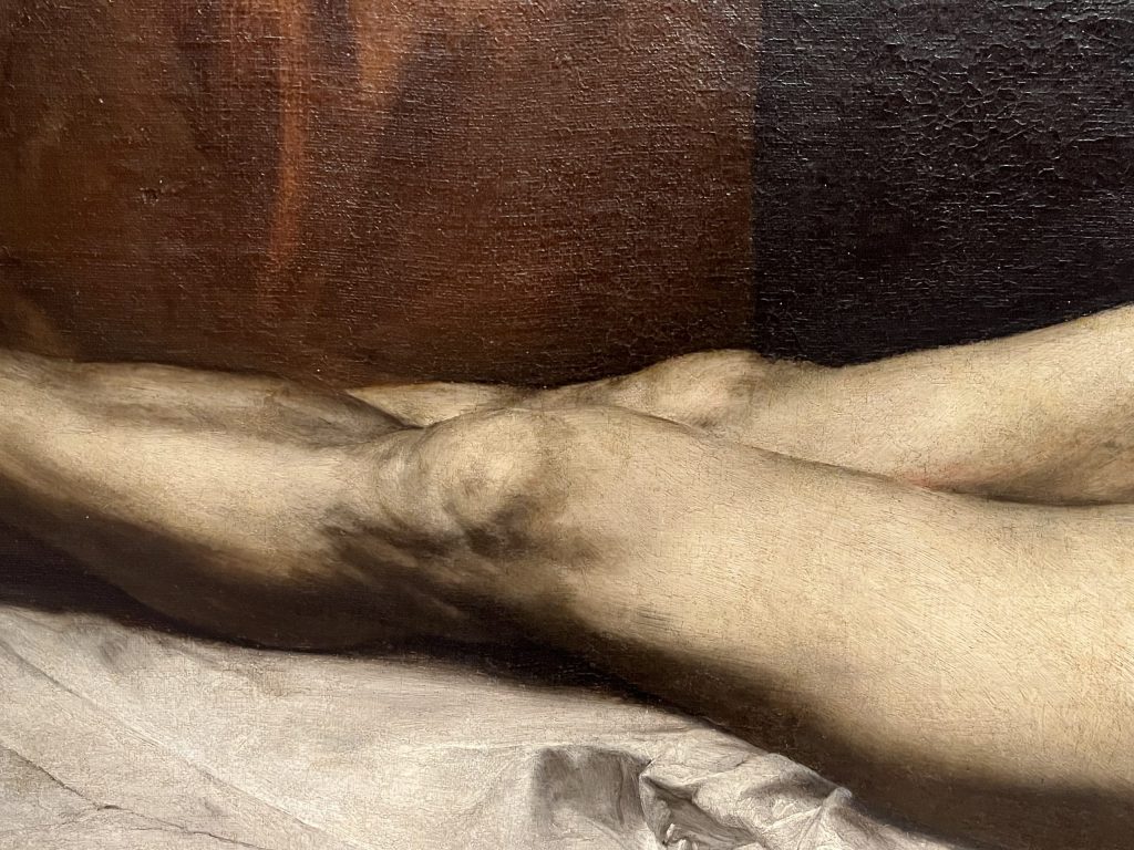 Detalle de "Piedad". Ribera. Museo Thyssen. The guides you need