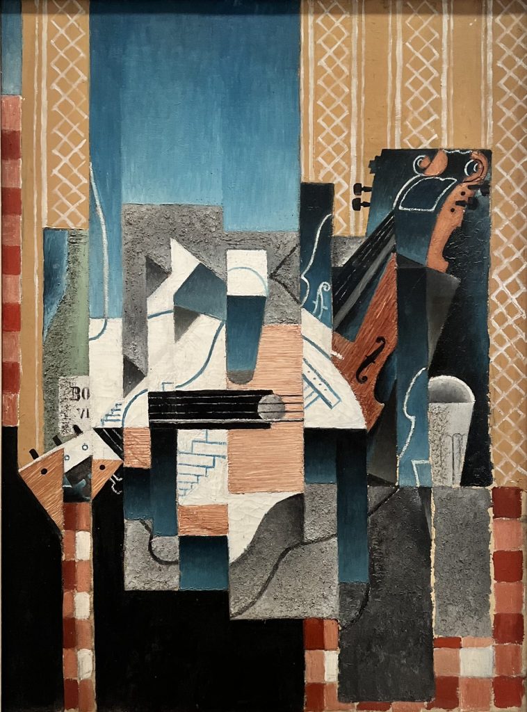 "Guitar and violin" Juan Gris. Reina Sofía Museum. TGYN