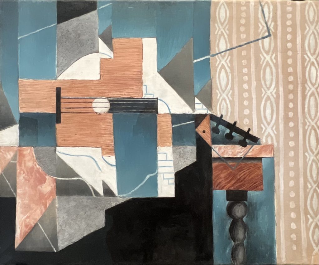 "Guitarra sobre la mesa", Juan Gris. Museo Reina Sofía. The guides you need