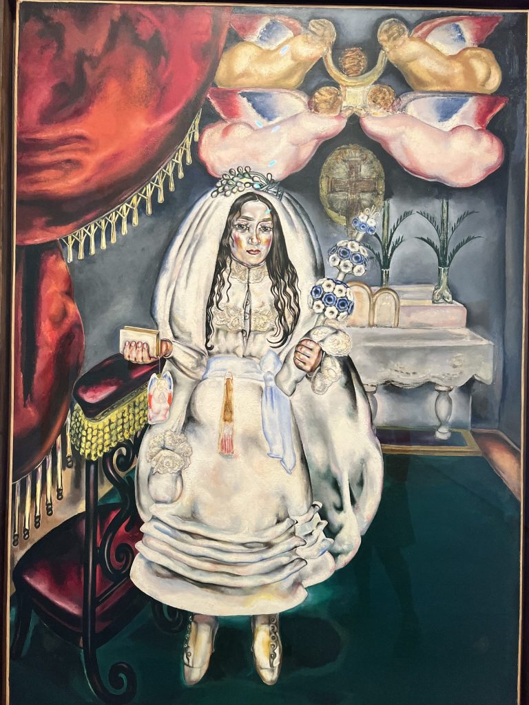 Girl at her first communion. María Blanchard. Reina Sofía Museum. TGYN