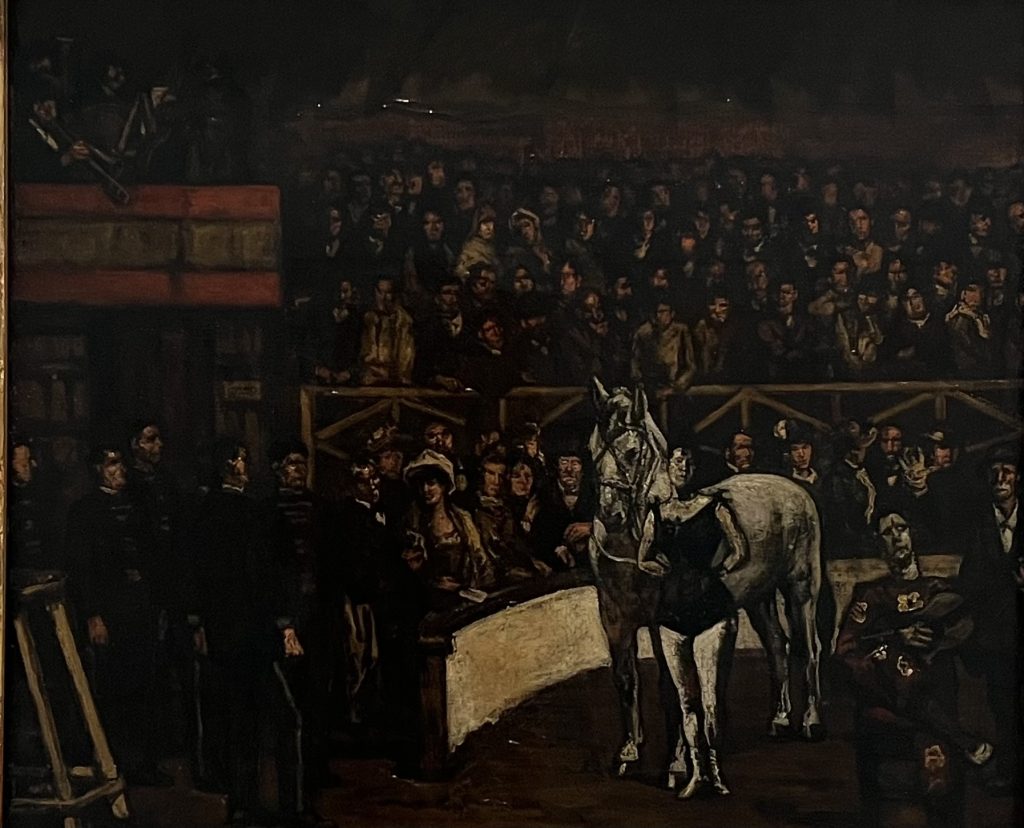 The circus, José Gutiérrez Solana. Museo Reina Sofía. The guides you need