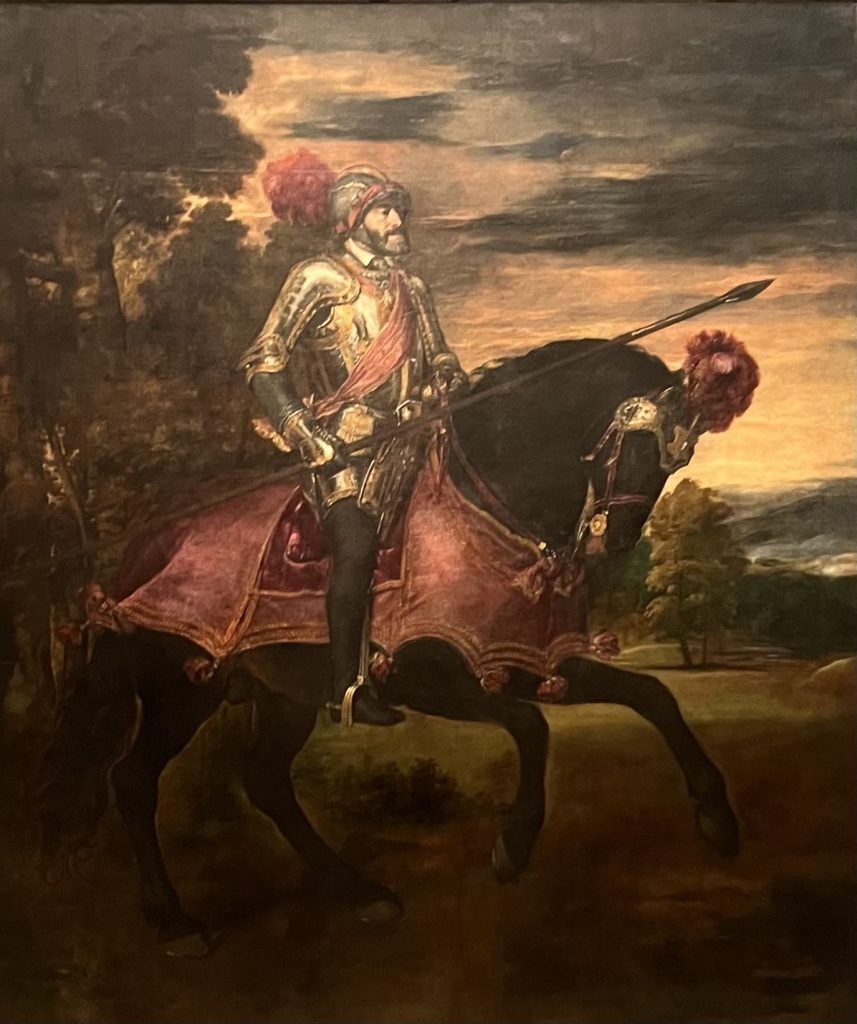 Carlos V en Mühlberg, Tiziano. Museo del Prado. Fotografía de The guides you need
