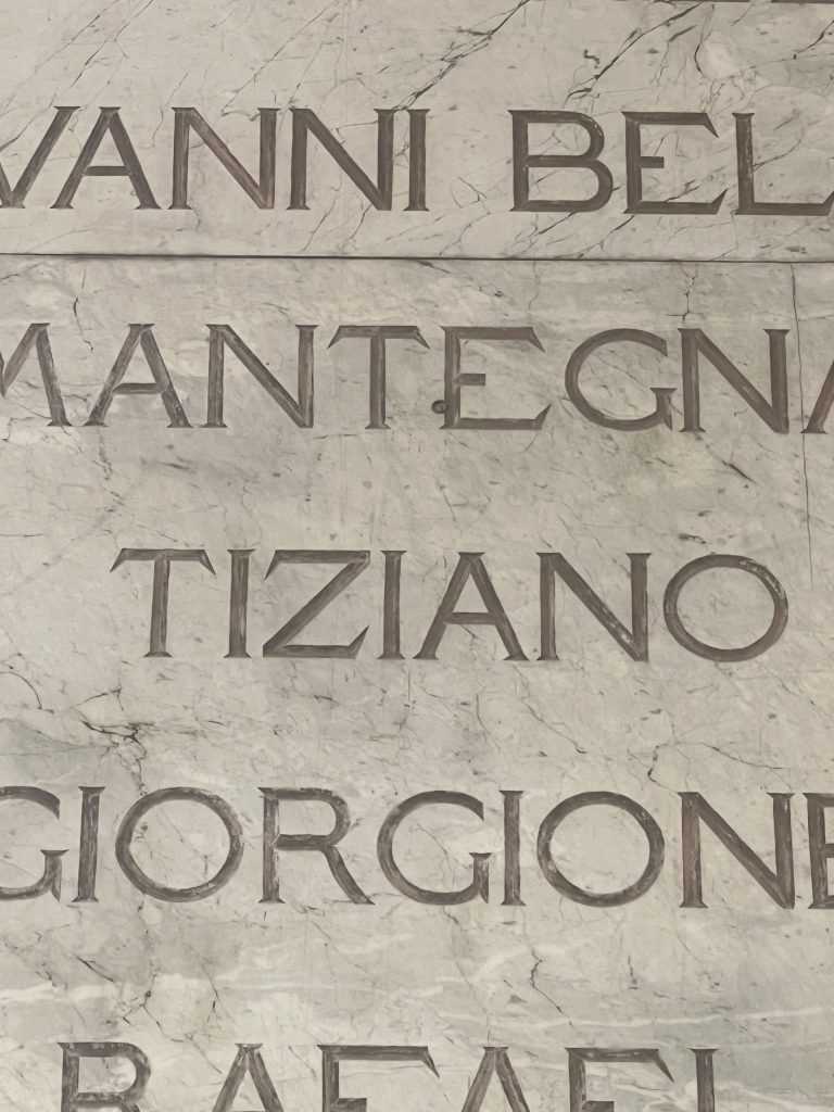 Inscription at Goya's Gate, Prado Museum. Picture by The guides you need