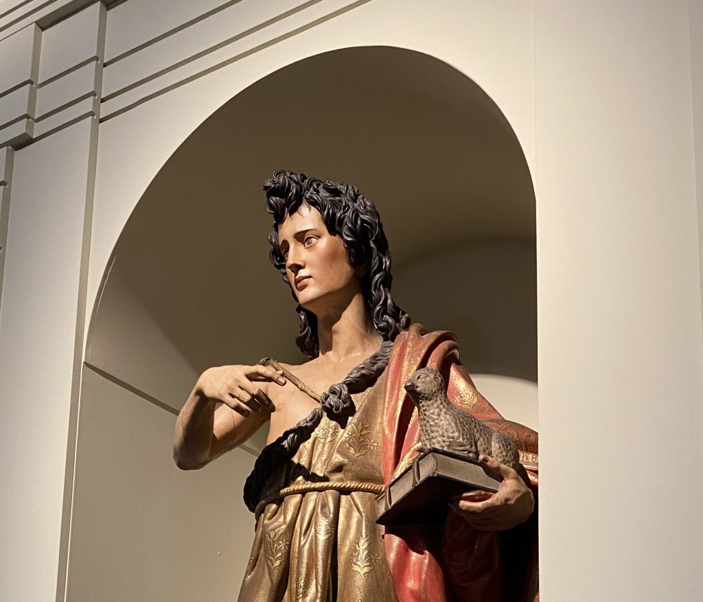 "Juan el Bautista", Juan de Mesa. Museo de BBAA de Sevilla. Fotografía de The guides you need