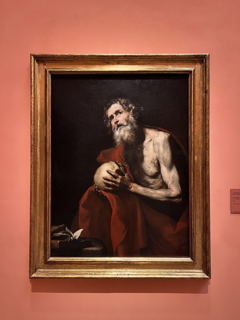 "San Jerónimo penitente", José Ribera. Museo Thyssen. The guides you need