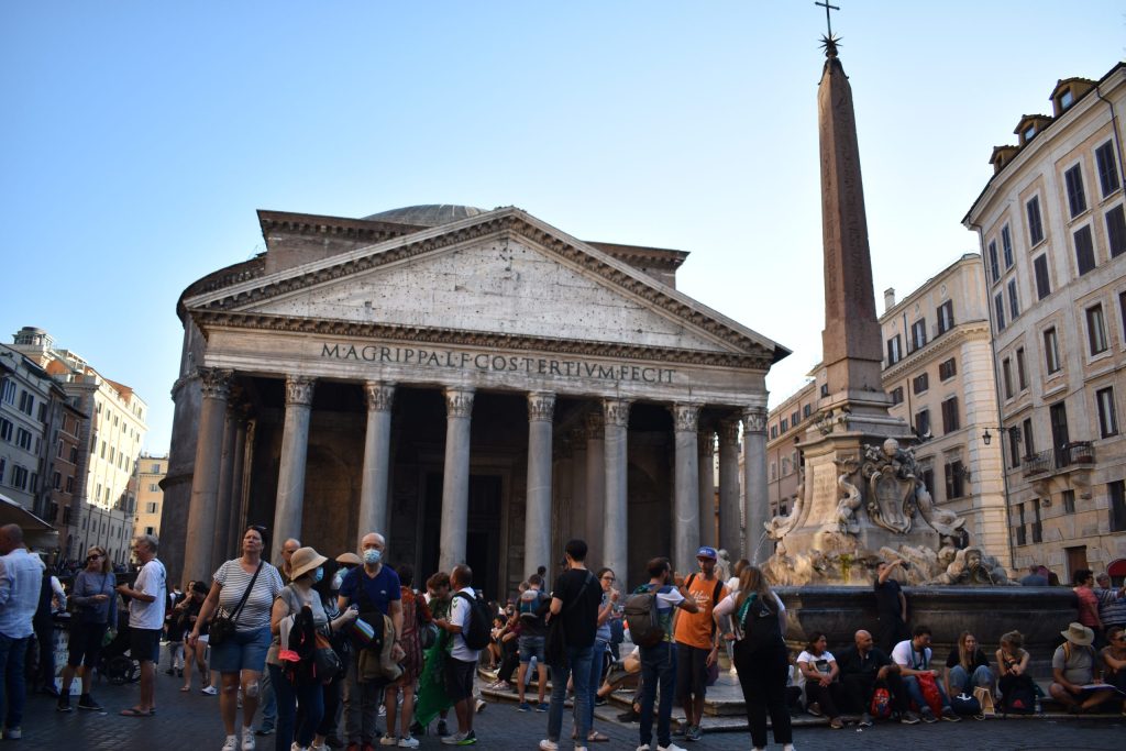 Pantheon of Agripa, a key building for the Rennaisance. Pict by The guides you need