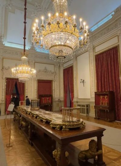 Las salas oficiales utilizadas en ceremonias de Estado