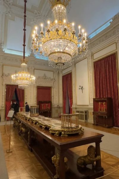 Las salas oficiales utilizadas en ceremonias de Estado