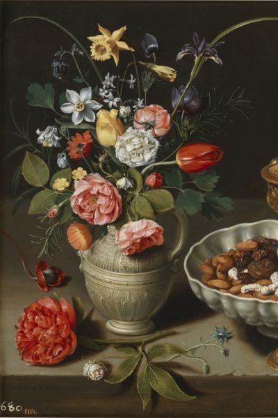 clara peeters bodegon con flores museo del prado madrid