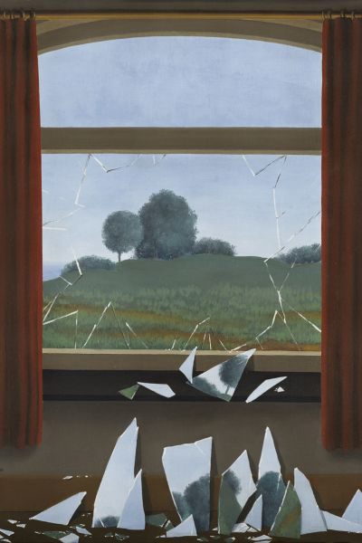 la llave de los campos rene magritte museo thyssen madrid