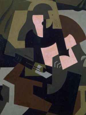 mujer con guitarra maria blanchard reina sofia